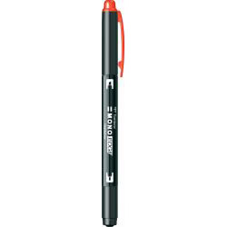 Marker Creativ Duo Pen Fiber Tombow Mono Edge 94 Coral
