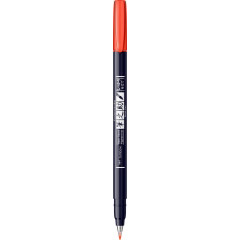 Marker Caligrafic Hard Small Writing Tombow Fudenosuke Vivid 28 Orange