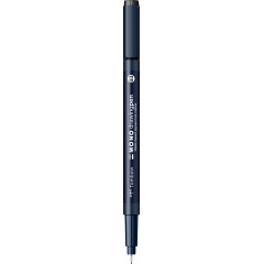 Liner Calibrat 0.3 inch Tombow Mono Drawing Pen Black 