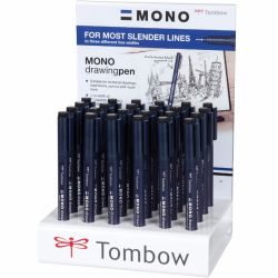 Liner Calibrat 0.3 inch Tombow Mono Drawing Pen Black 