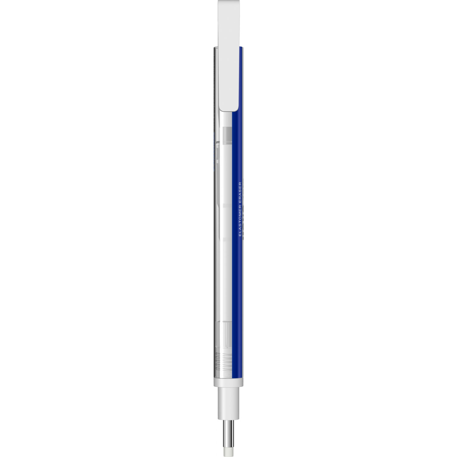 Imagine Produs Radiera Mecanica Click Plastic Round Tip Tombow Mono Zero  White - Blue - Black