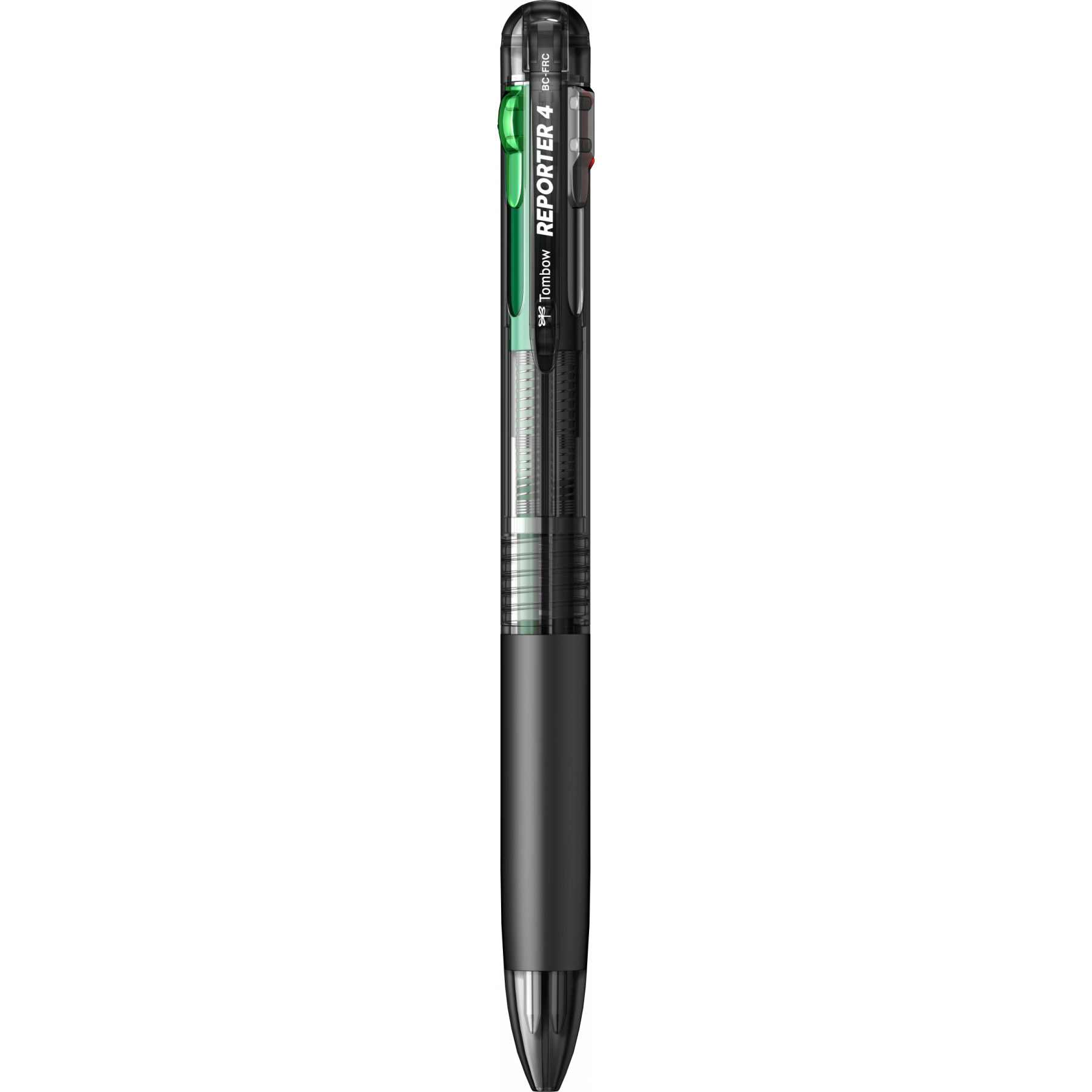 Imagine Produs Quatro Pen 0.7 M Tombow Reporter 4 Black Translucid