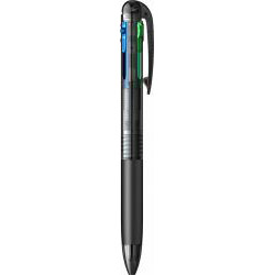 Quatro Pen 0.7 M Tombow Reporter 4 Black Translucid