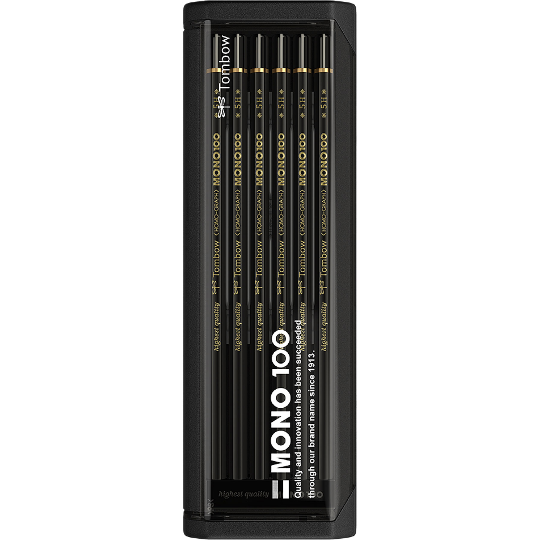 Imagine Produs Set 12 Creioane Grafit Tombow MONO 100 Black 5H