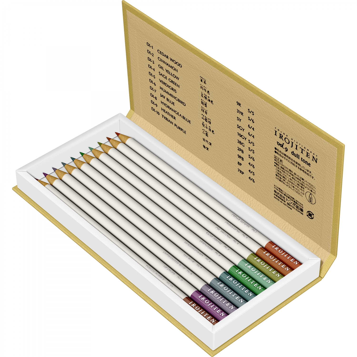 Imagine Produs Set 30 Creioane Colorate Tombow Irojiten Volum 7, 8, 9 Seascape