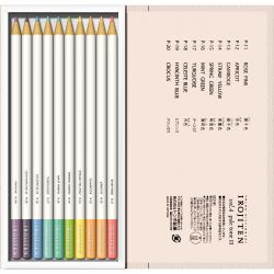 Set 30 Creioane Colorate Tombow Irojiten Volum 4, 5, 6 Woodlands