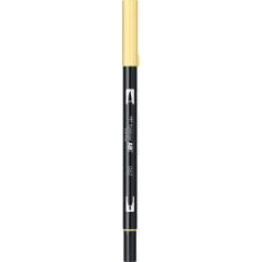 Marker Dual Brush Watercoloring Tombow ABT 062 Pale Yellow