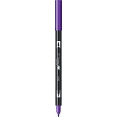 Marker Dual Brush Watercoloring Tombow ABT 606 Violet