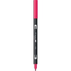 Marker Dual Brush Watercoloring Tombow ABT 725 Rhodamine Red