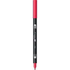 Marker Dual Brush Watercoloring Tombow ABT 755 Rubine Red