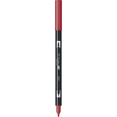 Marker Dual Brush Watercoloring Tombow ABT 837 Wine Red