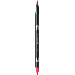 Marker Dual Brush Watercoloring Tombow ABT 856 Chinese Red