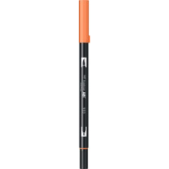 Marker Dual Brush Watercoloring Tombow ABT 933 Orange