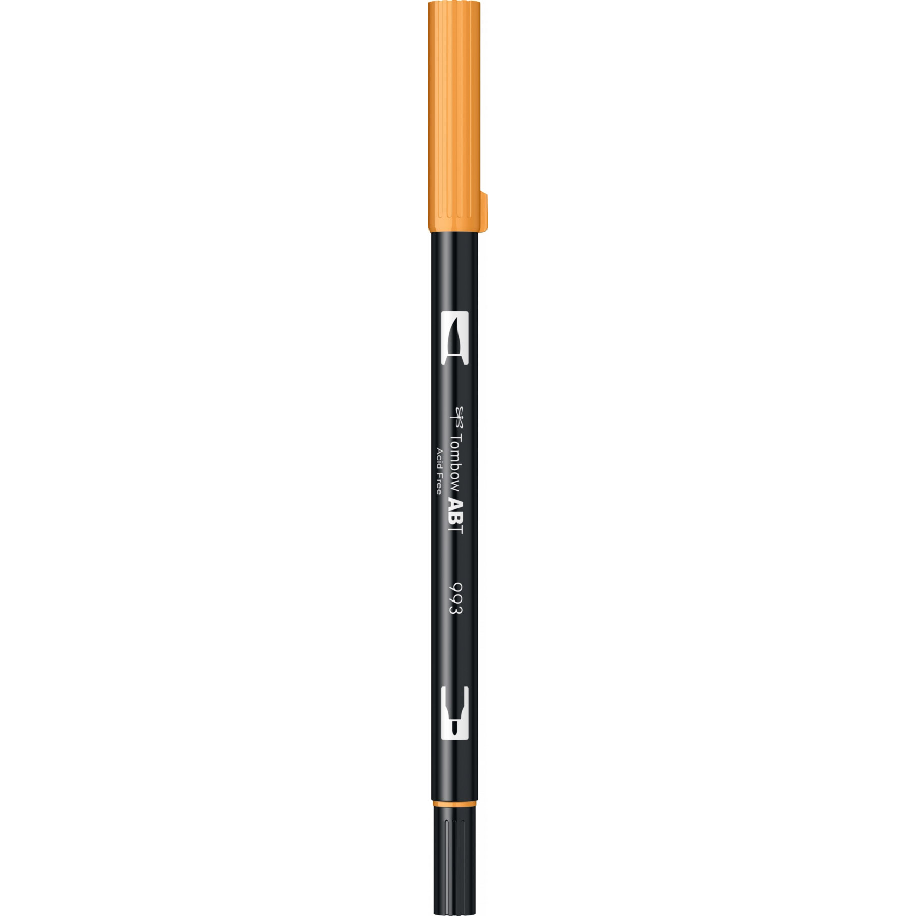 Imagine Produs Marker Dual Brush Watercoloring Tombow ABT 993 Chrome Orange