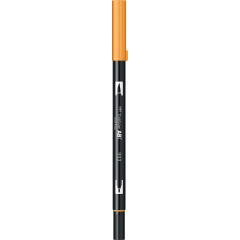 Marker Dual Brush Watercoloring Tombow ABT 993 Chrome Orange