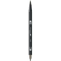 Marker Dual Brush Watercoloring Tombow ABT N55 Cool Grey 7