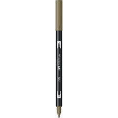 Marker Dual Brush Watercoloring Tombow ABT N57 Warm Grey 5