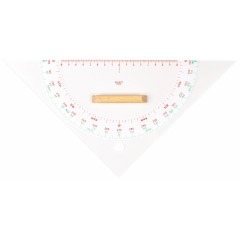 Echer Navigatie Maritima Aristo cu Maner si Scala 32.5 cm