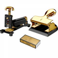 Set S4 El Casco Capsator M-10 & Perforator M-200 Gold & Black