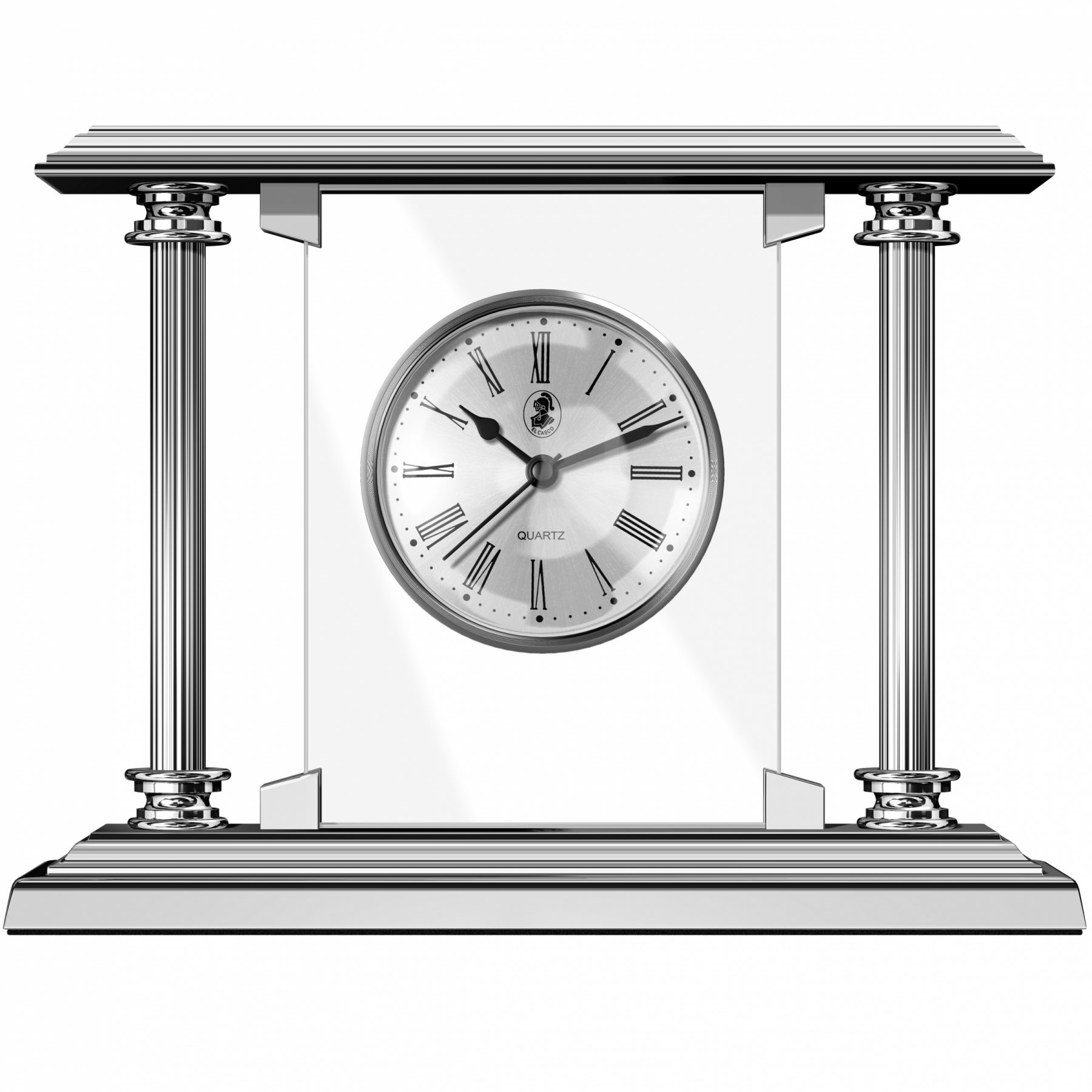 Imagine Produs Ceas de Birou El Casco M-663 Shiny Chrome