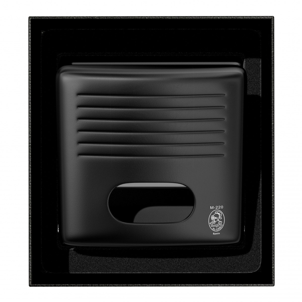 Imagine Produs Perforator 2 perforații 16 coli El Casco M-220 Shiny Chrome & Black