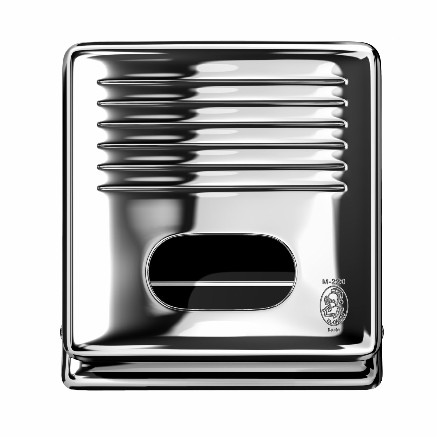 Imagine Produs Perforator 2 perforații 16 coli El Casco M-220 Shiny Chrome