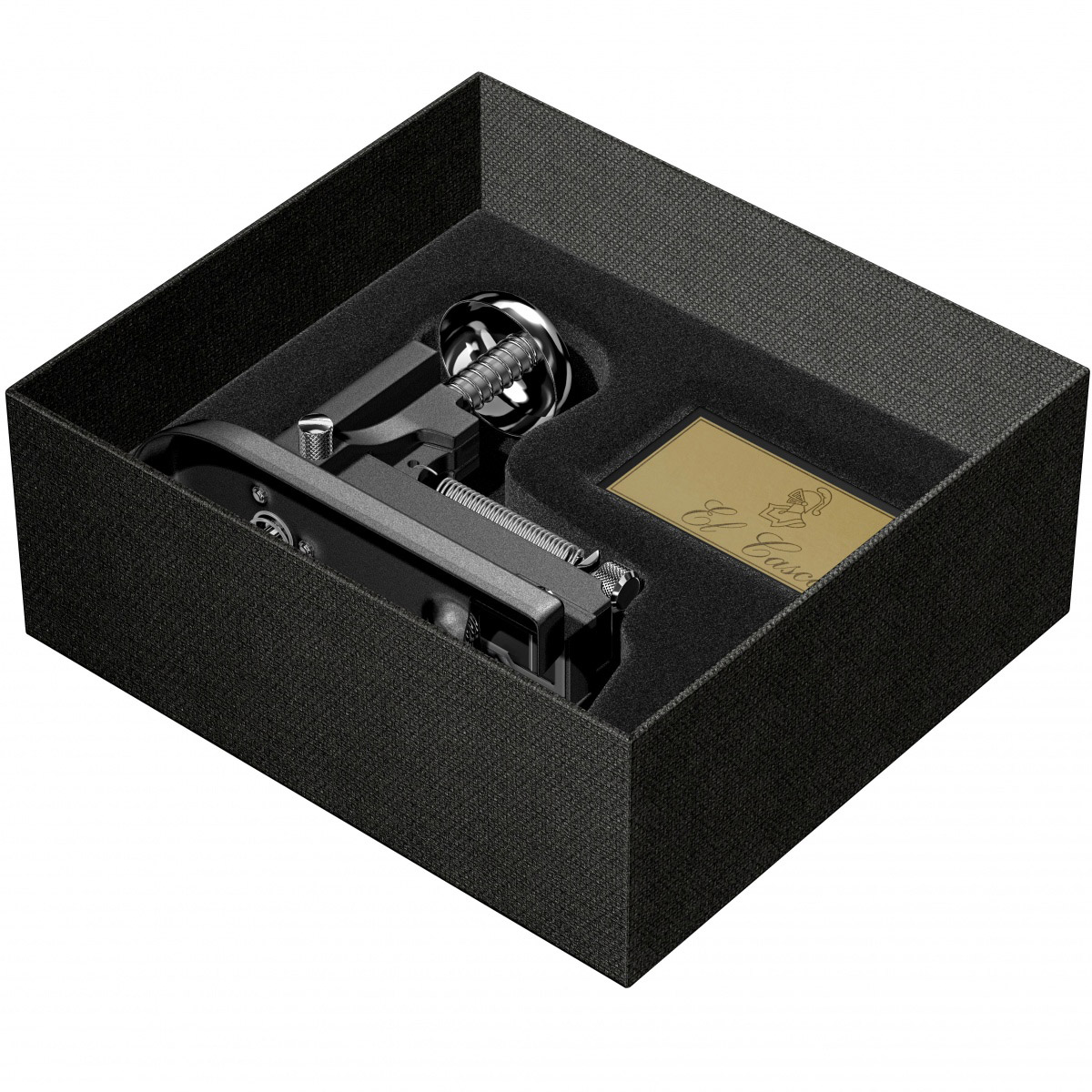 Imagine Produs Capsator 25 coli El Casco M-1 Shiny Chrome & Black 24-6