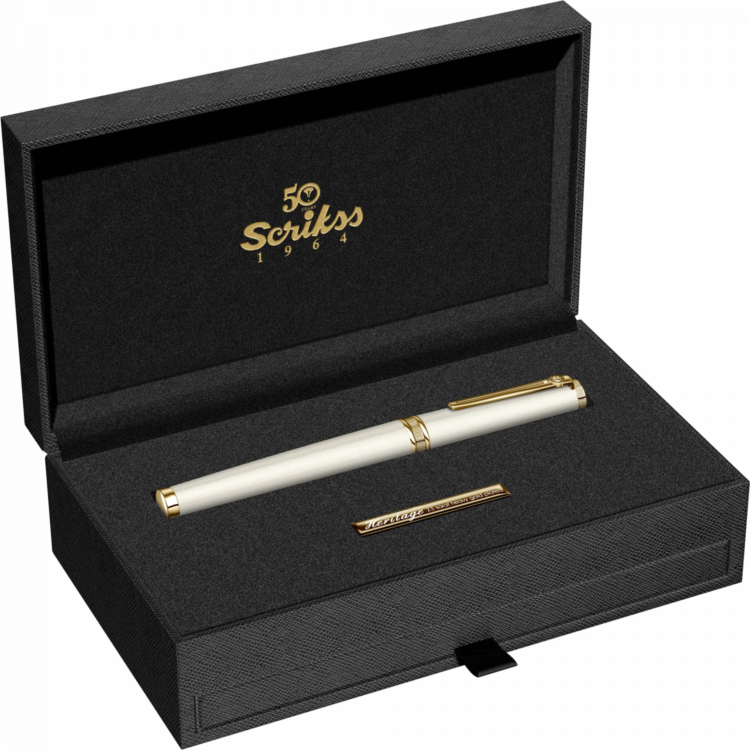 Imagine Produs Stilou Scrikss Heritage White Pearl GT