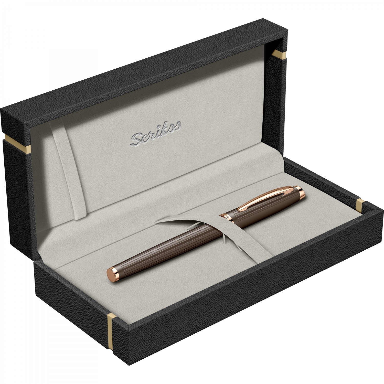 Imagine Produs Roller Scrikss Oscar 39 Brown Pink Gold PGT