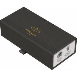 Stilou 18k Nib Parker Sonnet Royal Chiselled Silver & Black GT