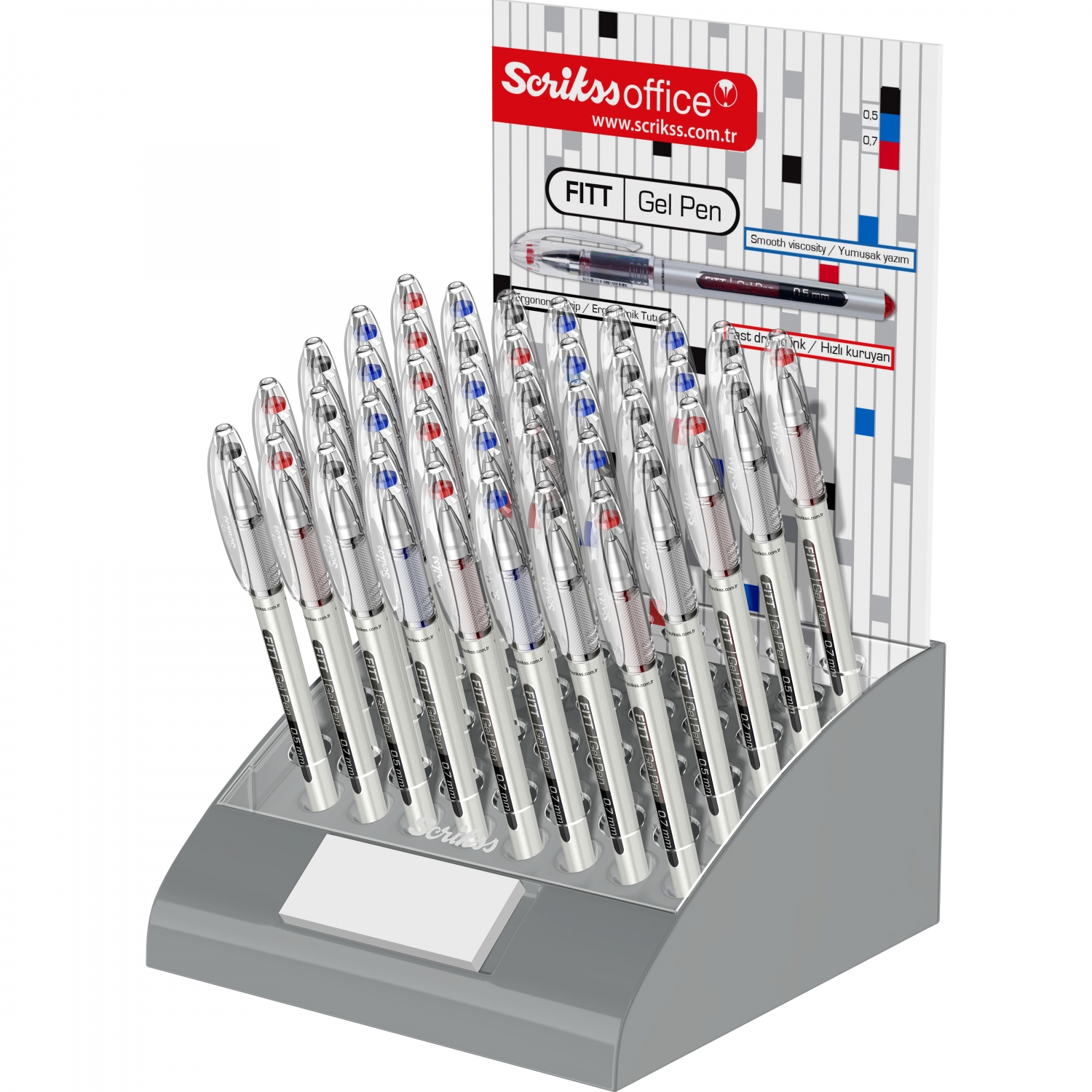 Imagine Produs Rollerball Gel Pen 0.5 Scrikss Fitt Blue