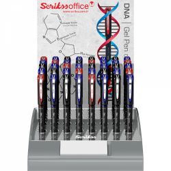 Rollerball Gel Pen 0.7 Scrikss DNA Red CT
