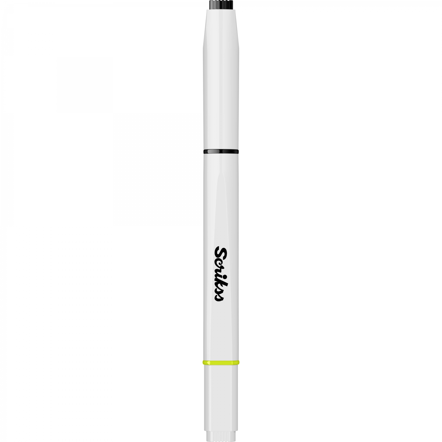 Imagine Produs Duo Pen Roller - Textmarker Scrikss Duo Pen White - Black-Yellow