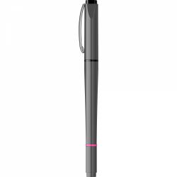 Duo Pen Roller - Textmarker Scrikss Duo Pen Grey / Black-Pink