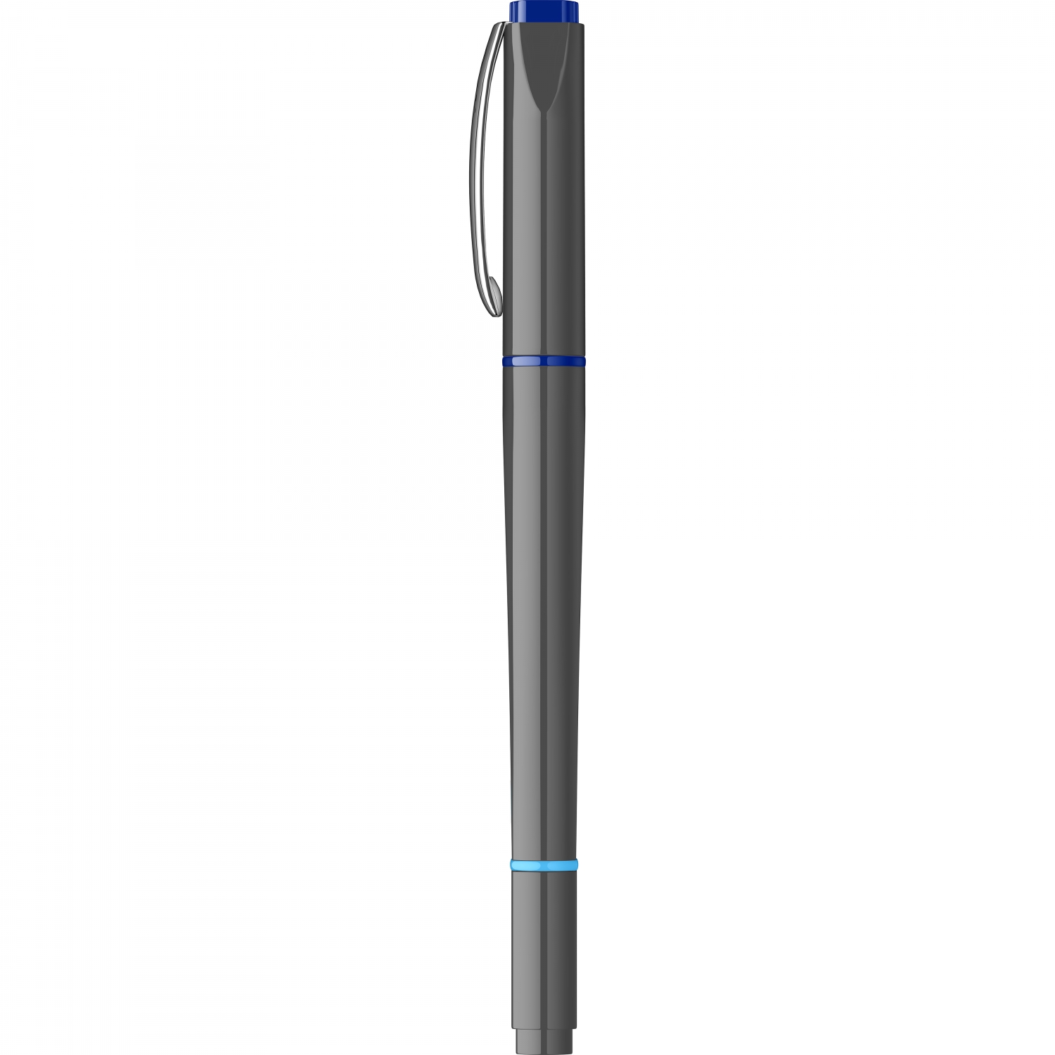 Imagine Produs Duo Pen Roller - Textmarker Scrikss Duo Pen Grey - Blue-Blue