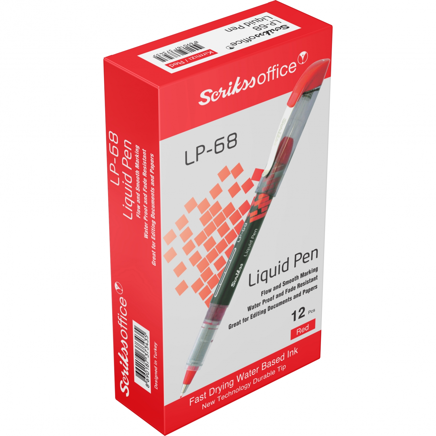 Imagine Produs Liner 0.5 Scrikss Liquid Pen LP-68 Red CT