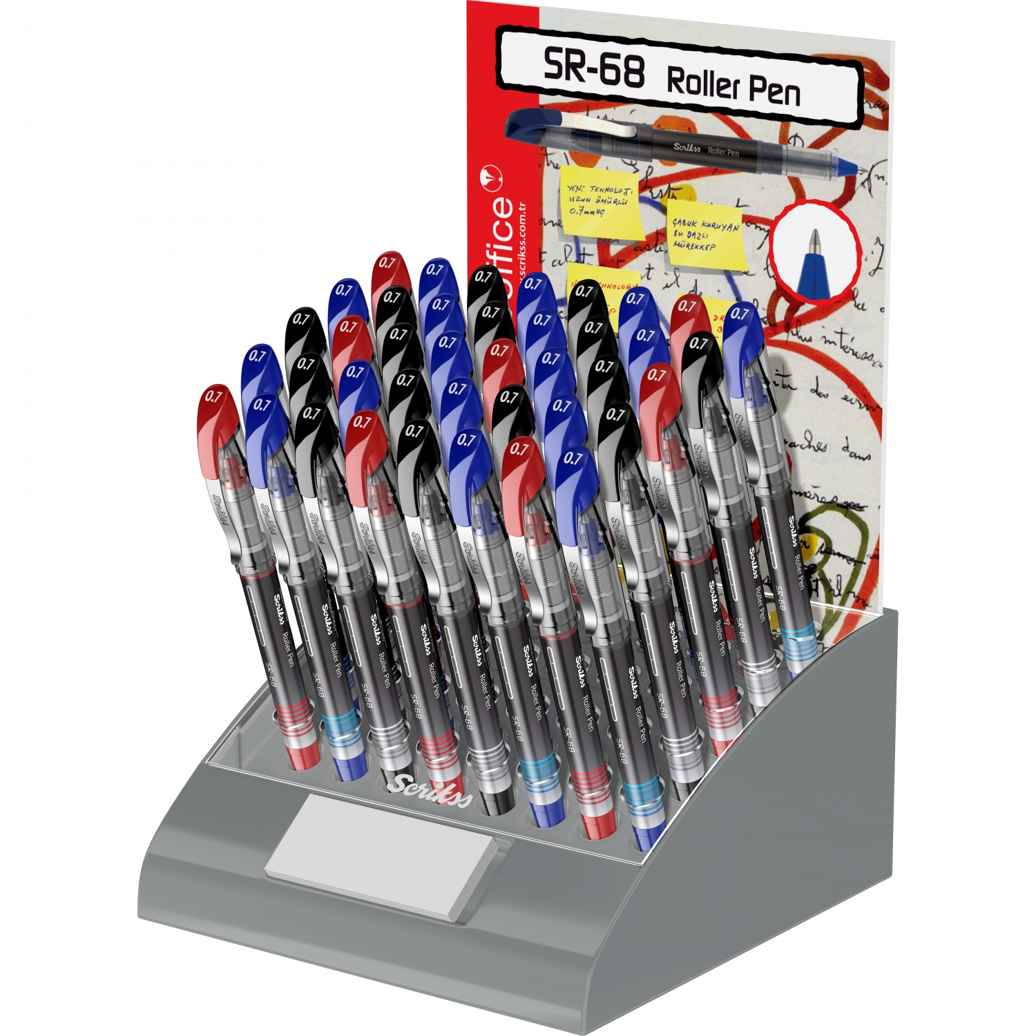 Imagine Produs Rollerball Ink 0.7 Scrikss SR-68 Red CT