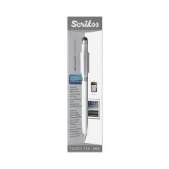 Pix Stylus Scrikss Touch Pen 599 Pearl White CT