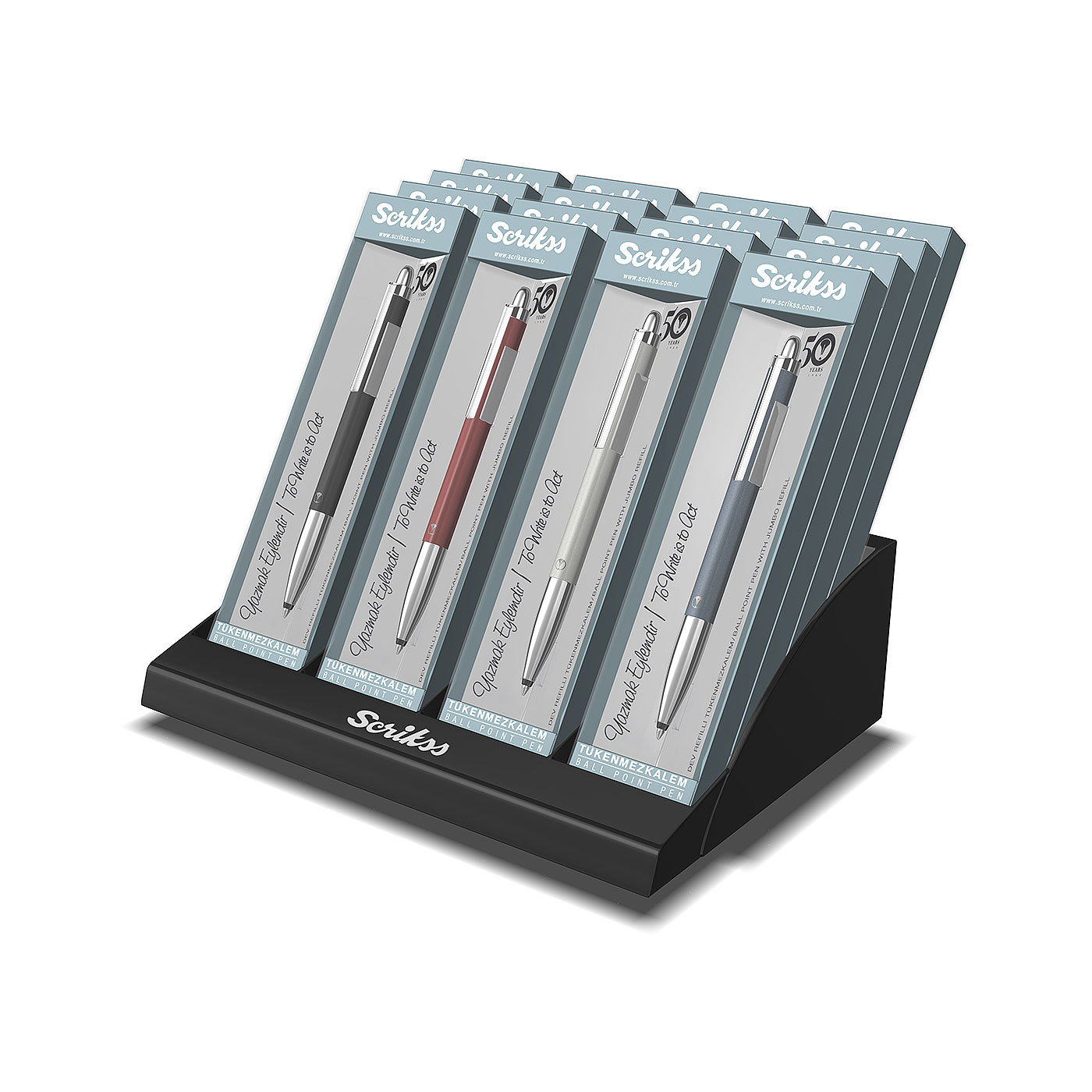 Imagine Produs Pix Scrikss Metropolis 101 Matt Chrome CT