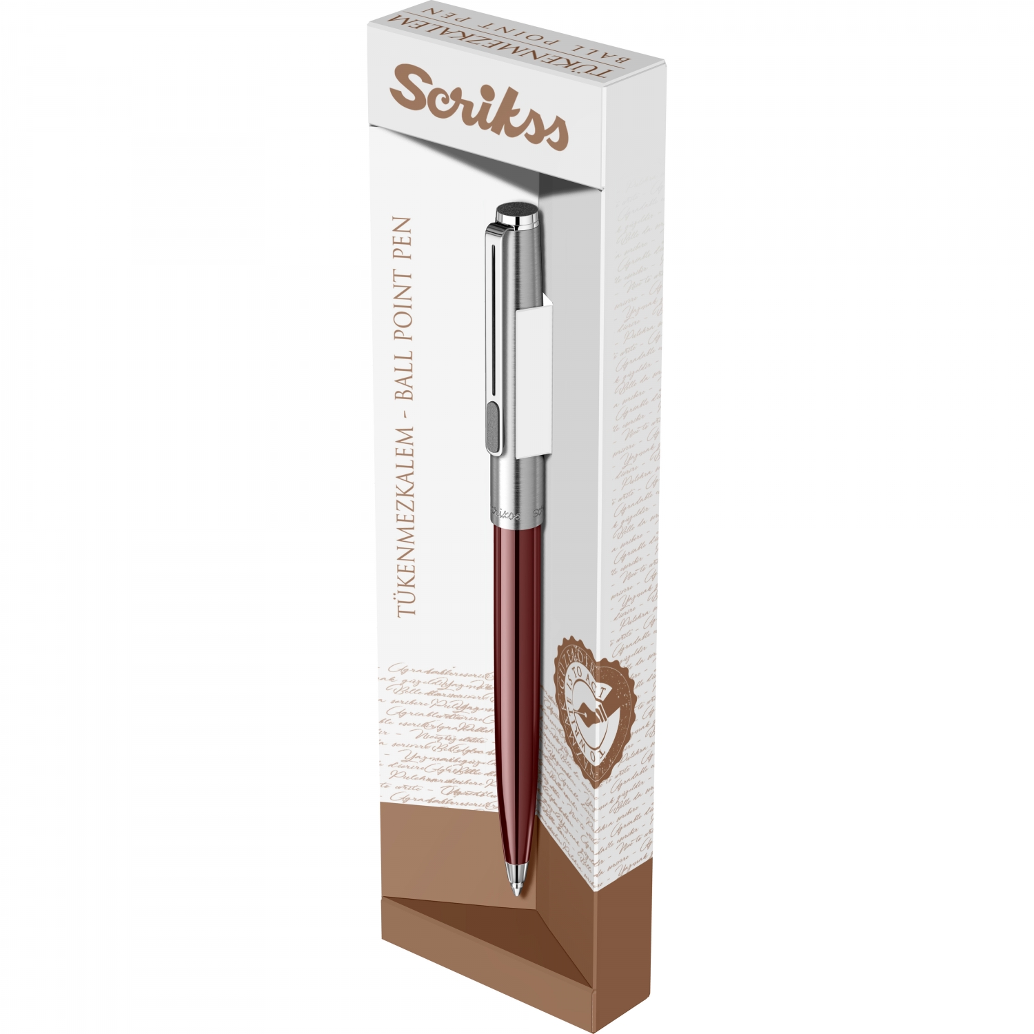 Imagine Produs Pix Scrikss Vintage 77 Burgundy Chrome CT