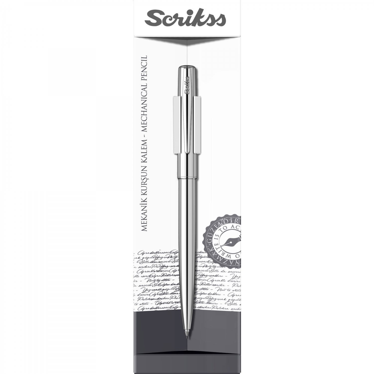 Imagine Produs Creion Mecanic 0.7 Scrikss Vintage 41 Chrome CT