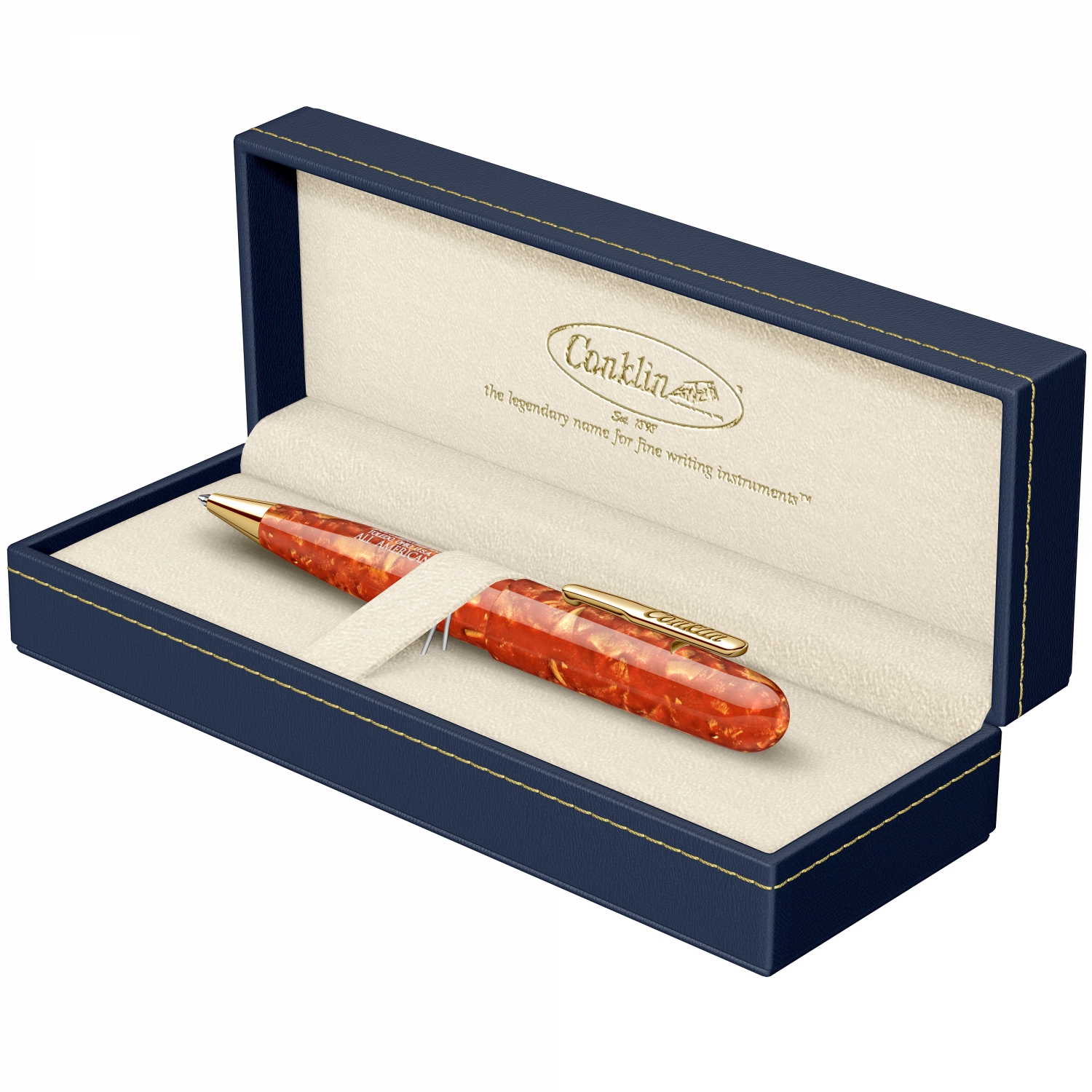 Imagine Produs Pix Conklin All American Sunburst Orange GT