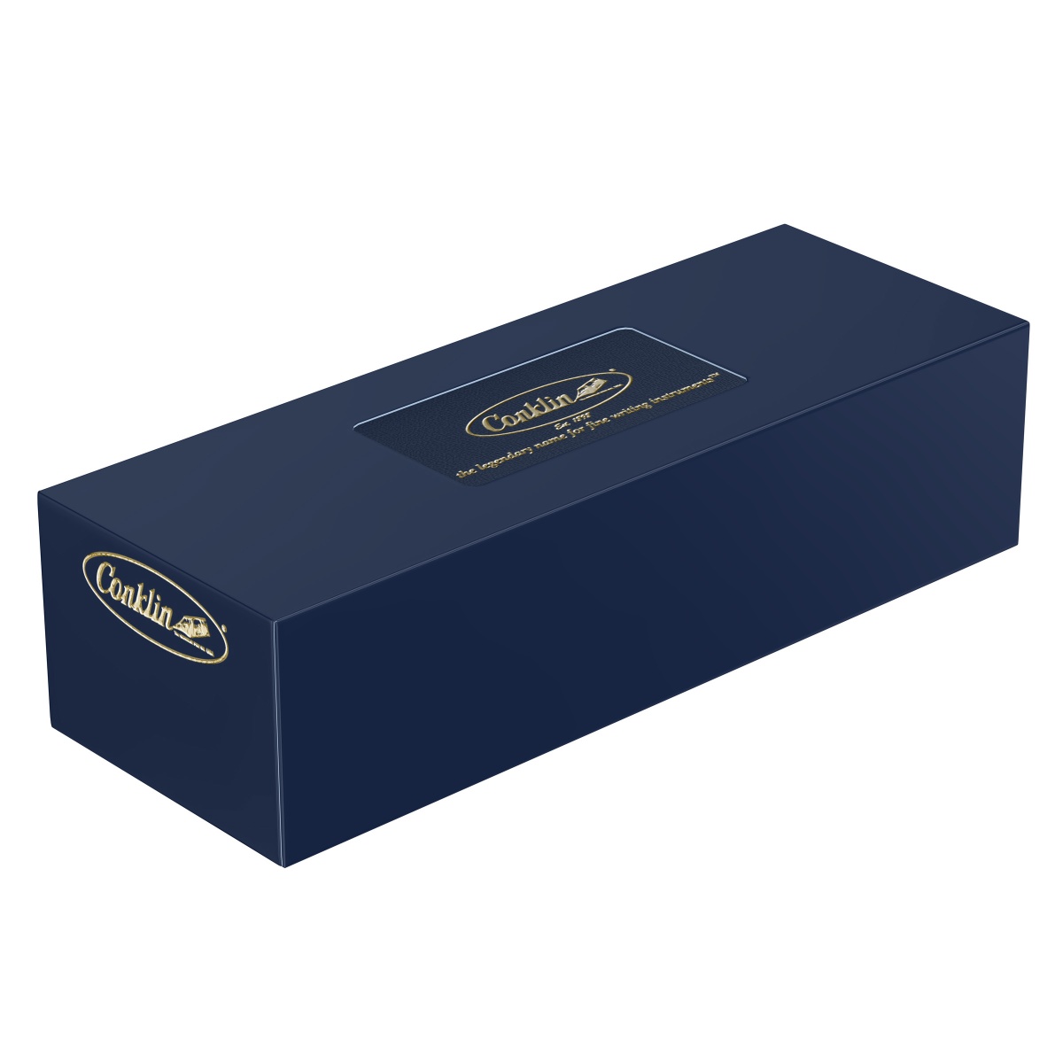 Imagine Produs Stilou Conklin Heritage Word Gauge Blue CT