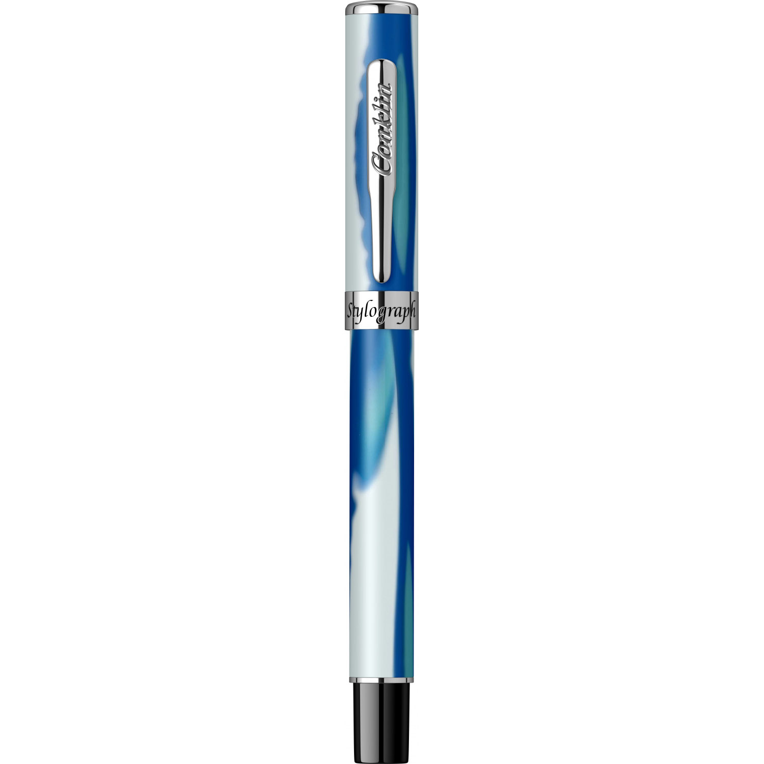 Imagine Produs Stilou Omniflex Nib Conklin Stylograph Matte Arctic Blue CT