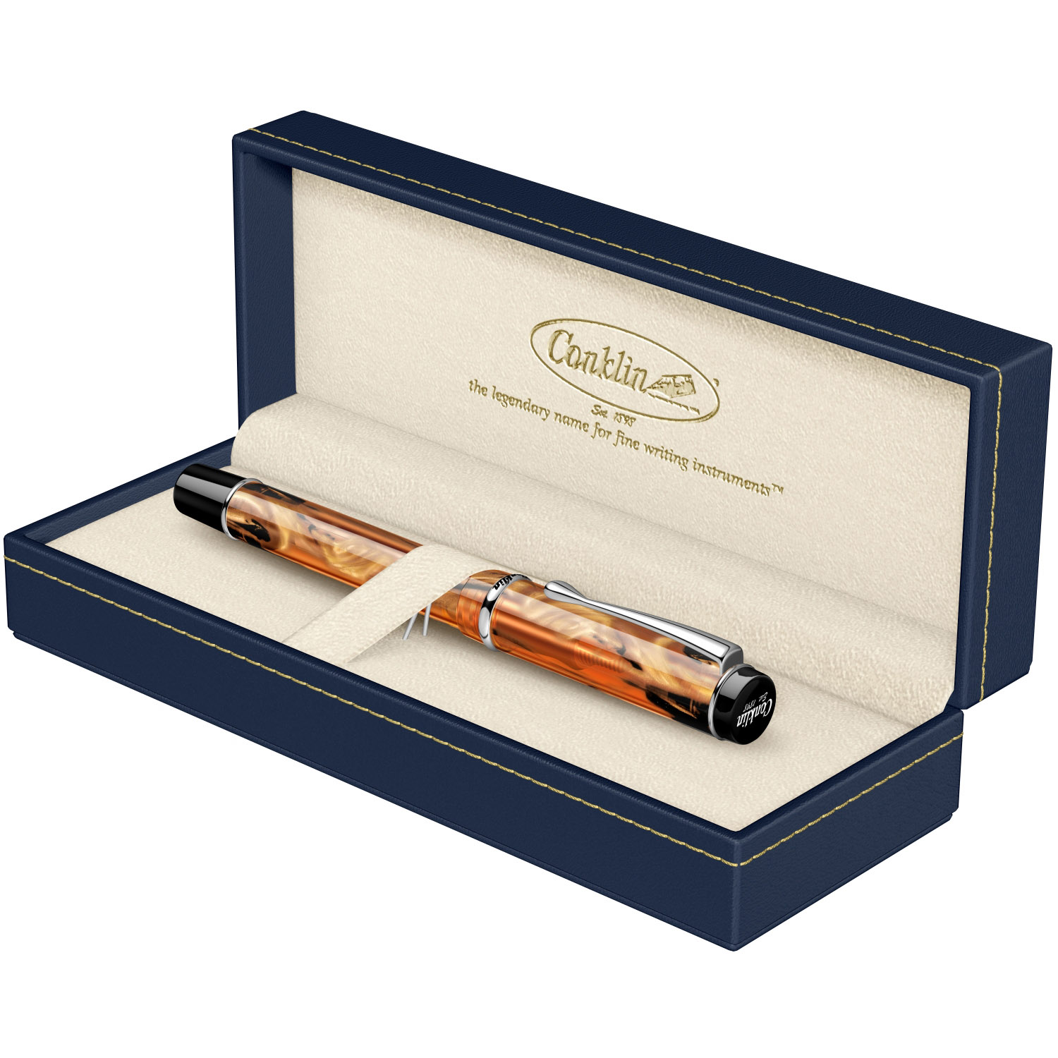 Imagine Produs Stilou Omniflex Nib Conklin Duragraph Amber CT