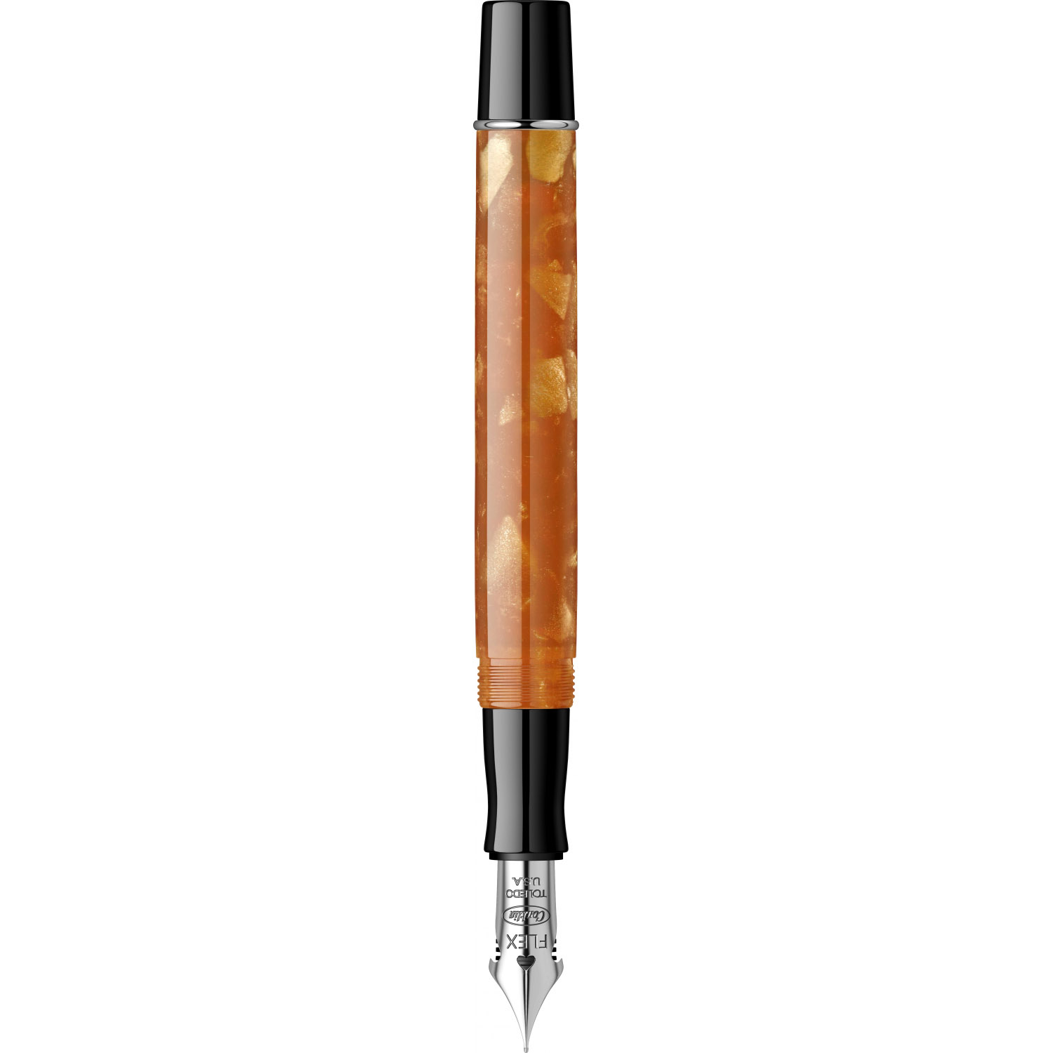 Imagine Produs Stilou Omniflex Nib Conklin Duragraph Orange Nights CT