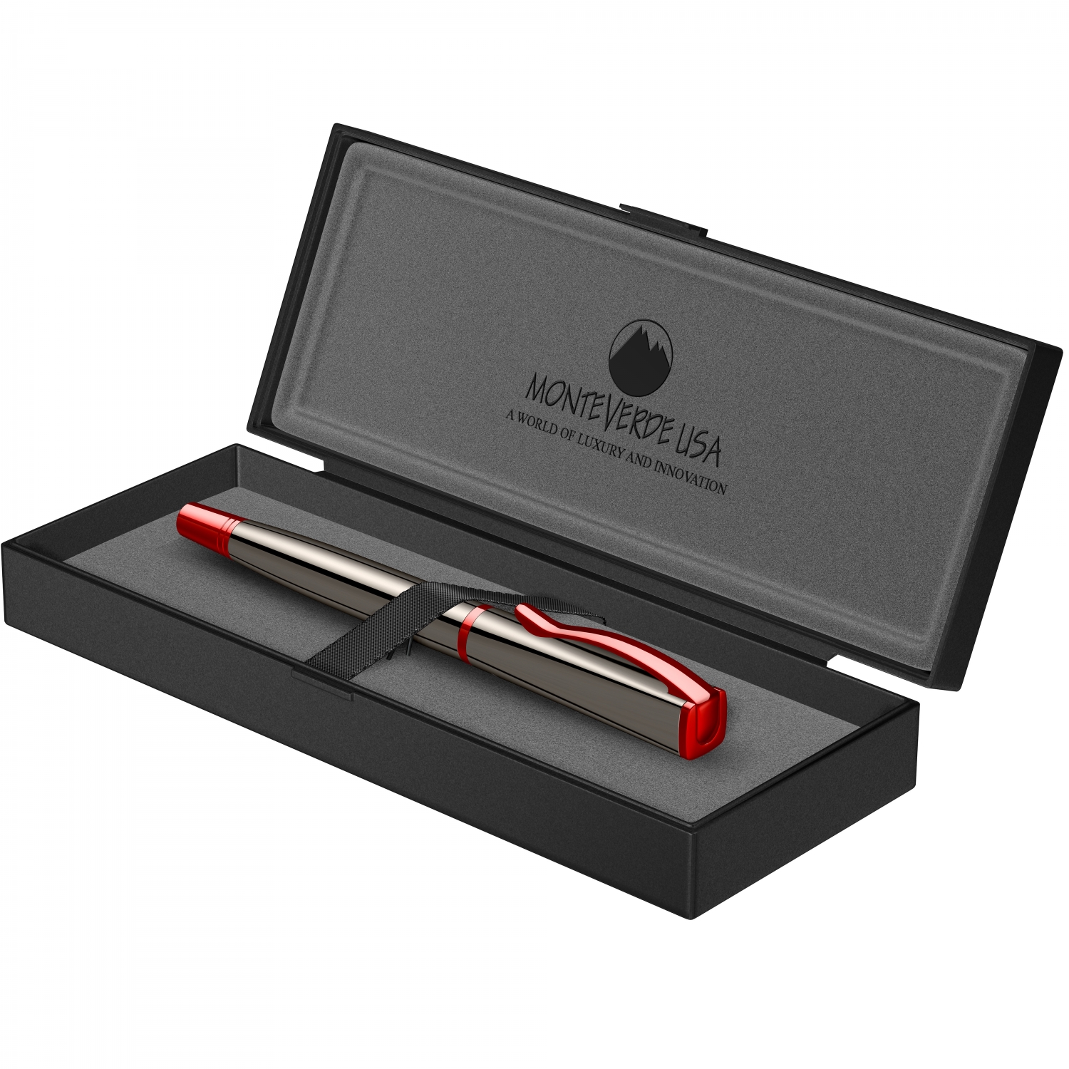 Imagine Produs Stilou Monteverde USA Impressa Gun Metal RMT