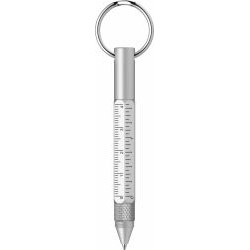 Pix Tool Stylus Monteverde USA Tool Pen Keychain Silver CT