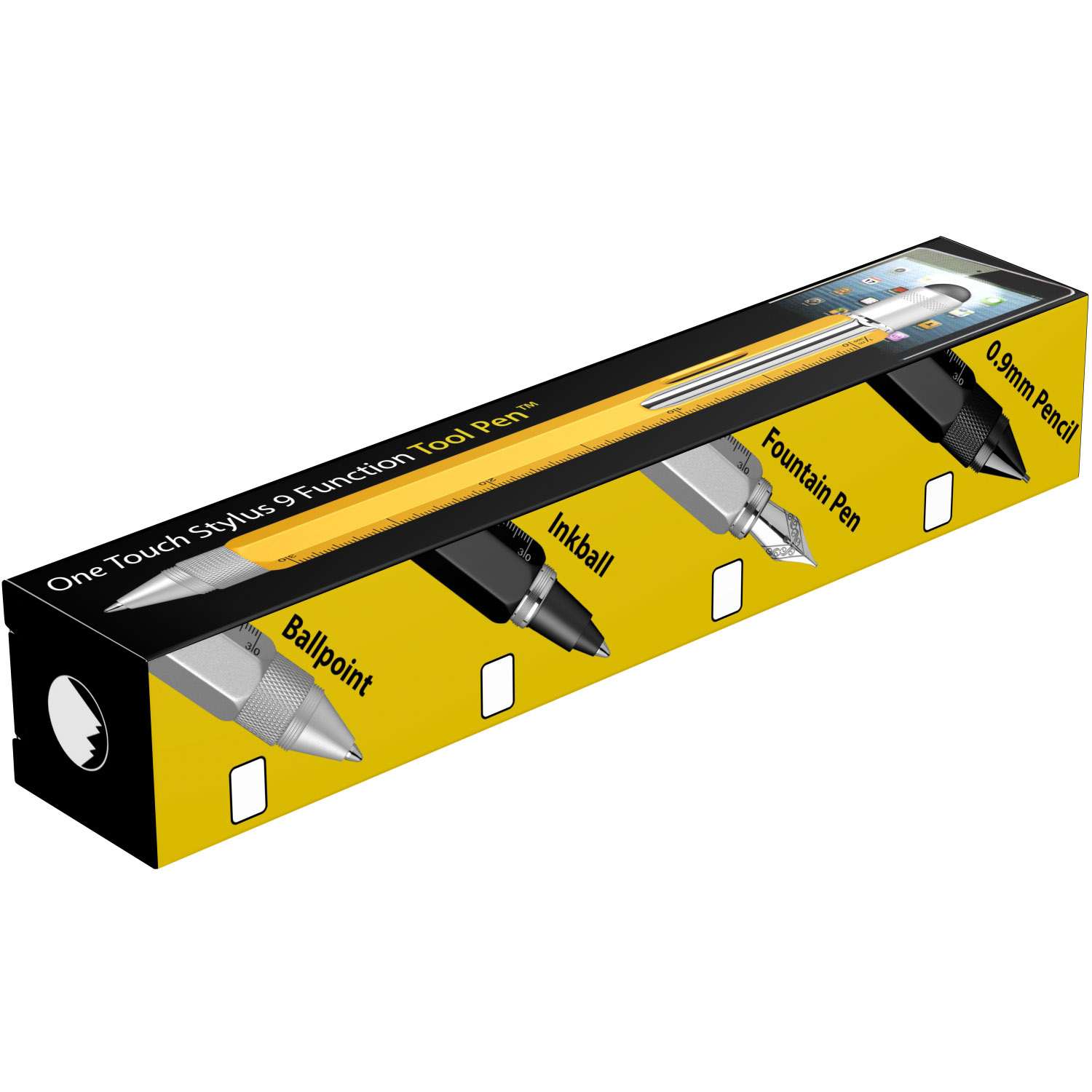 Imagine Produs Pix Tool Stylus Monteverde USA Tool Pen Yellow CT