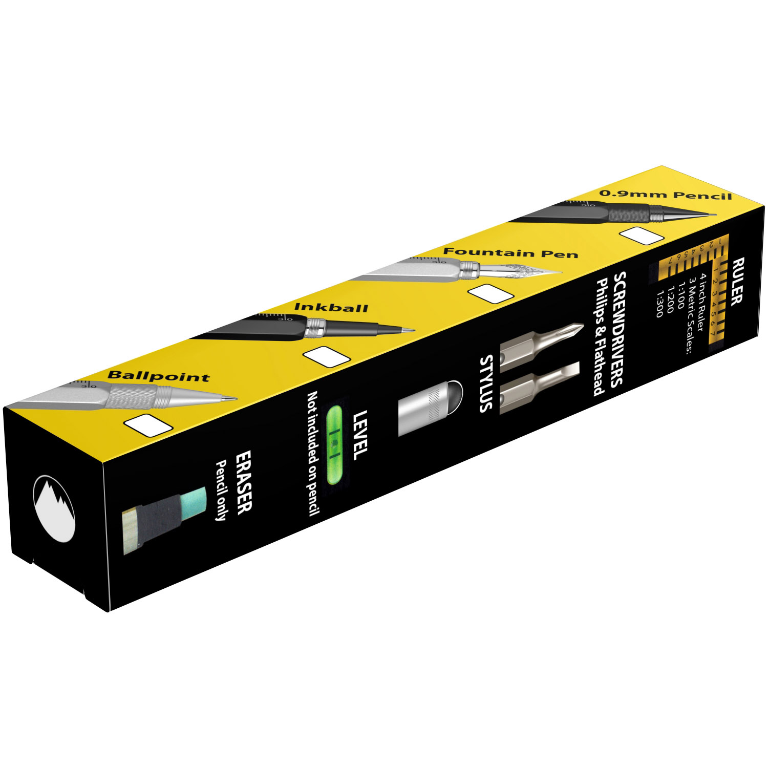 Imagine Produs Pix Tool Stylus Monteverde USA Tool Pen Yellow CT